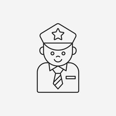 Occupation line icon