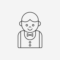 Occupation line icon