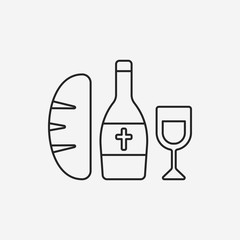 meal line icon