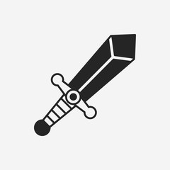 Sword and shield icon