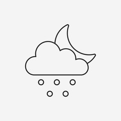 weather line icon
