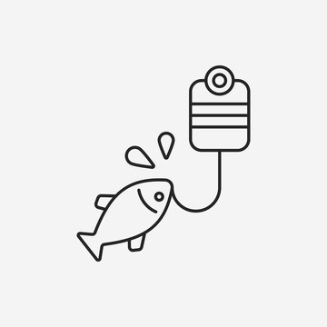 fishing line icon