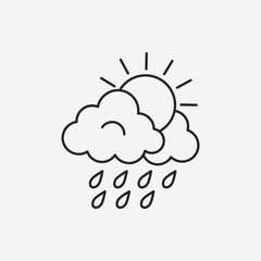 weather line icon