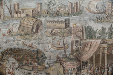 Tempio della Fortuna Primigenia, Mosaico del Nilo, Palestrina