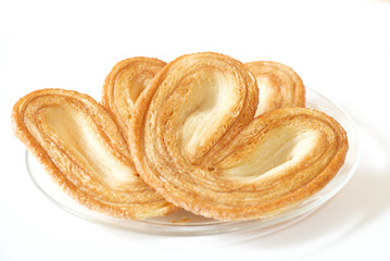 Butterfly pastry puff - palmier