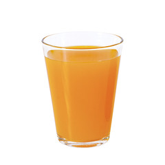 Orange juice in a glass
