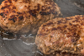 家庭で作るハンバーグ Hamburger steak to cook at home