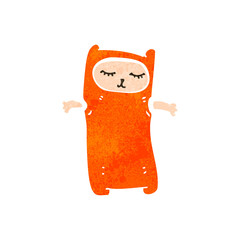 retro cartoon cat costume