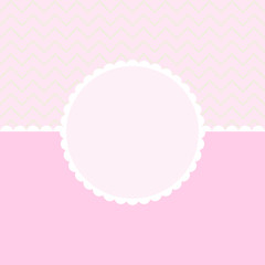 Template frame design for holiday card