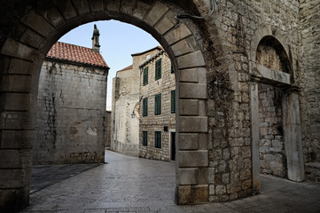Fototapeta premium Dubrovnik Durchgang zur Altstadt
