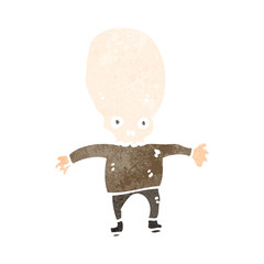 retro cartoon halloween ghoul