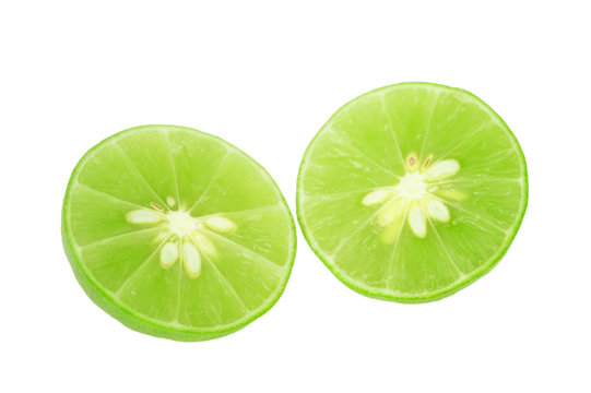 Lime slice, Clipping path