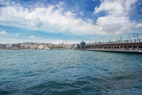 Istanbul, view of the city. Beautiful cityscape
