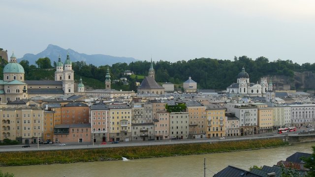 Historic city of Salzburg, Austria
