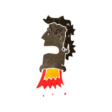 retro cartoon rocket head