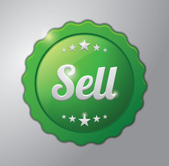 Sell green badge : Sell