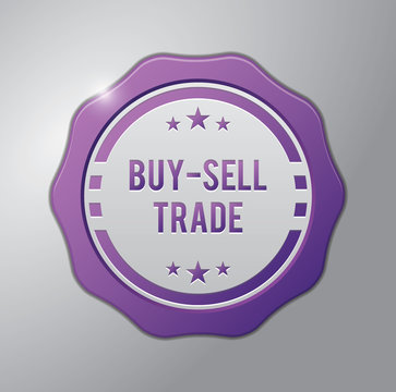 Sell Purple Badge : Buy - Sell - Trade