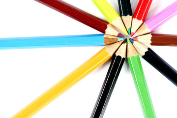 Naklejka premium Close-up pencil.