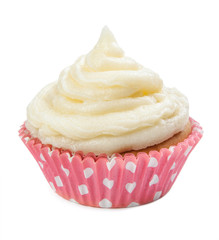 cupcakes isolated on a white background