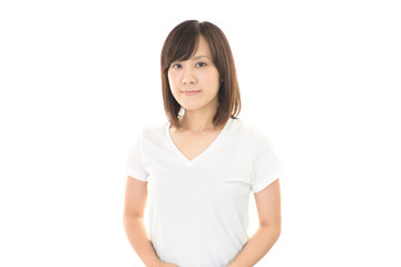 Fototapeta premium 微笑む女性