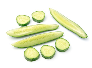 Slices of cucumber