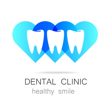 dental clinic healthy smile logo template