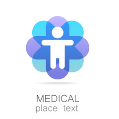 medical cross template logo