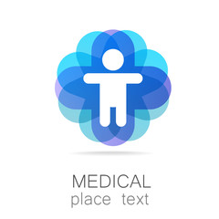 medical cross template logo