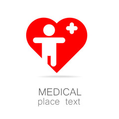 medical cross template logo