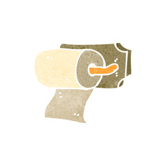 retro cartoon toilet paper