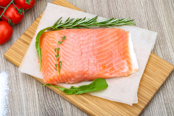 Salted salmon