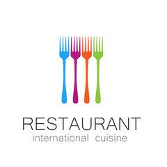 lovely food logo template