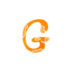 child's drawing of the letter G