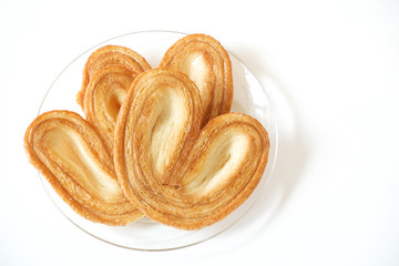 Butterfly pastry puff - palmier