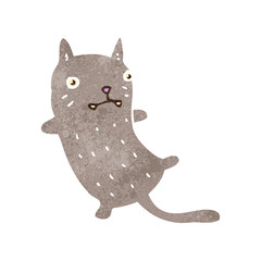 retro cartoon cat