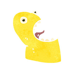 retro cartoon funny ghost