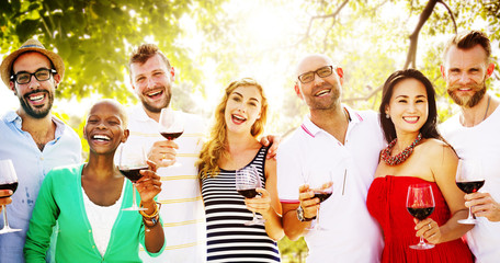 Friends Friendship Party Hanging out Concept