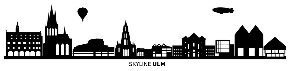 Naklejka premium Skyline Ulm