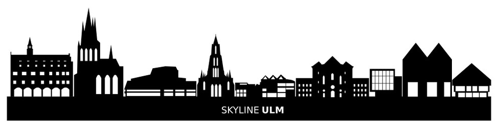 Obraz premium Skyline Ulm