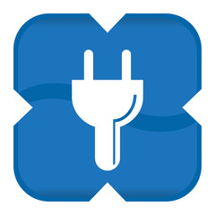 ELECTRIC PLUG ICON