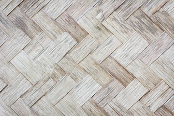 Pattern and design of Thai style bamboo handcraft.