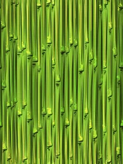 Behang Bamboe naadloos patroon © V. Kudryashov