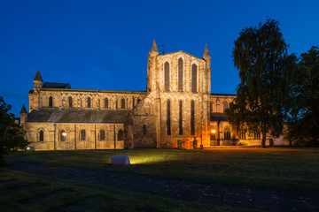 Fototapeta na wymiar North Transept at night