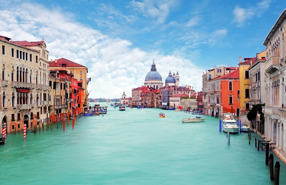 Fototapeta Venice from ponte Accademia