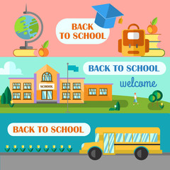 Fototapeta premium back to school