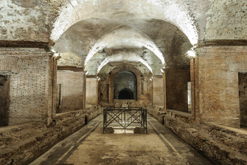 Fototapeta na wymiar Terme di Caracalla