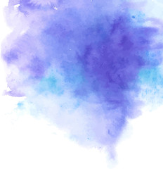 Abstract watercolor background. Vector 