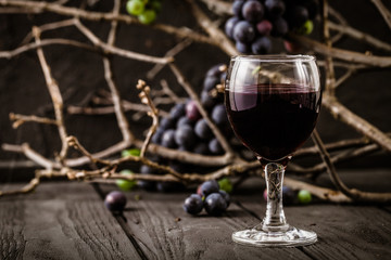 Fresh grapes