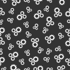seamless pattern with gear