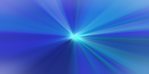 Bagliore di luce azzurra
